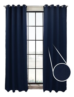 Foto 1 | Cortina Blackout En 2 Paneles 280x220cm Premium Quality Azul