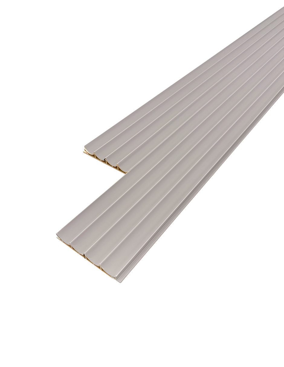 Lambrin Ondulado Carajillo Decorativo Wpc Tipo Madera Para Muro