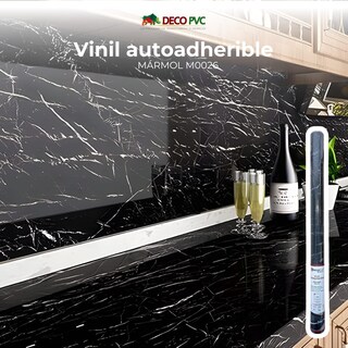 Foto 6 | Vinil Adhesivo Mármol Madera Solido 500x60cm M0026