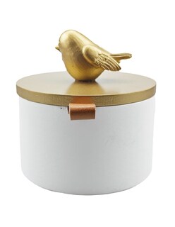 Foto 1 | Caja Redonda Farah Con Ave Dorado