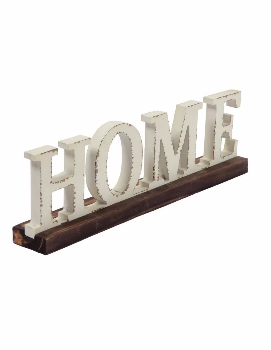 Letrero Home Kalani Hueso