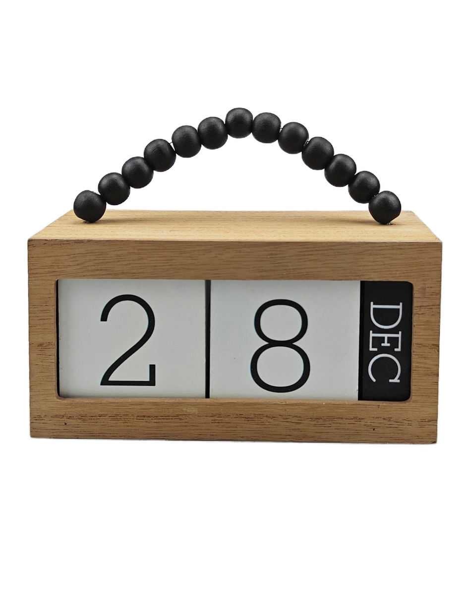 Foto 4 pulgar | Calendario Jane De Madera Natural