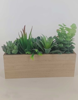 Foto 3 | Maceta Decorativa Ada Rectangular Natural