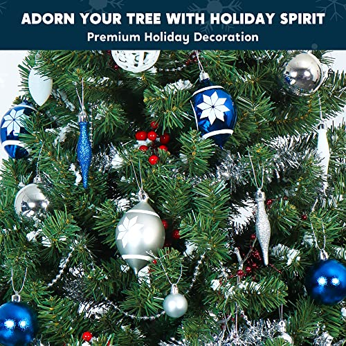 Foto 3 | Juego De Adornos Navideños Joiedomi, 70 Piezas, Con Adorno De Estrella, Azul - Venta Internacional.