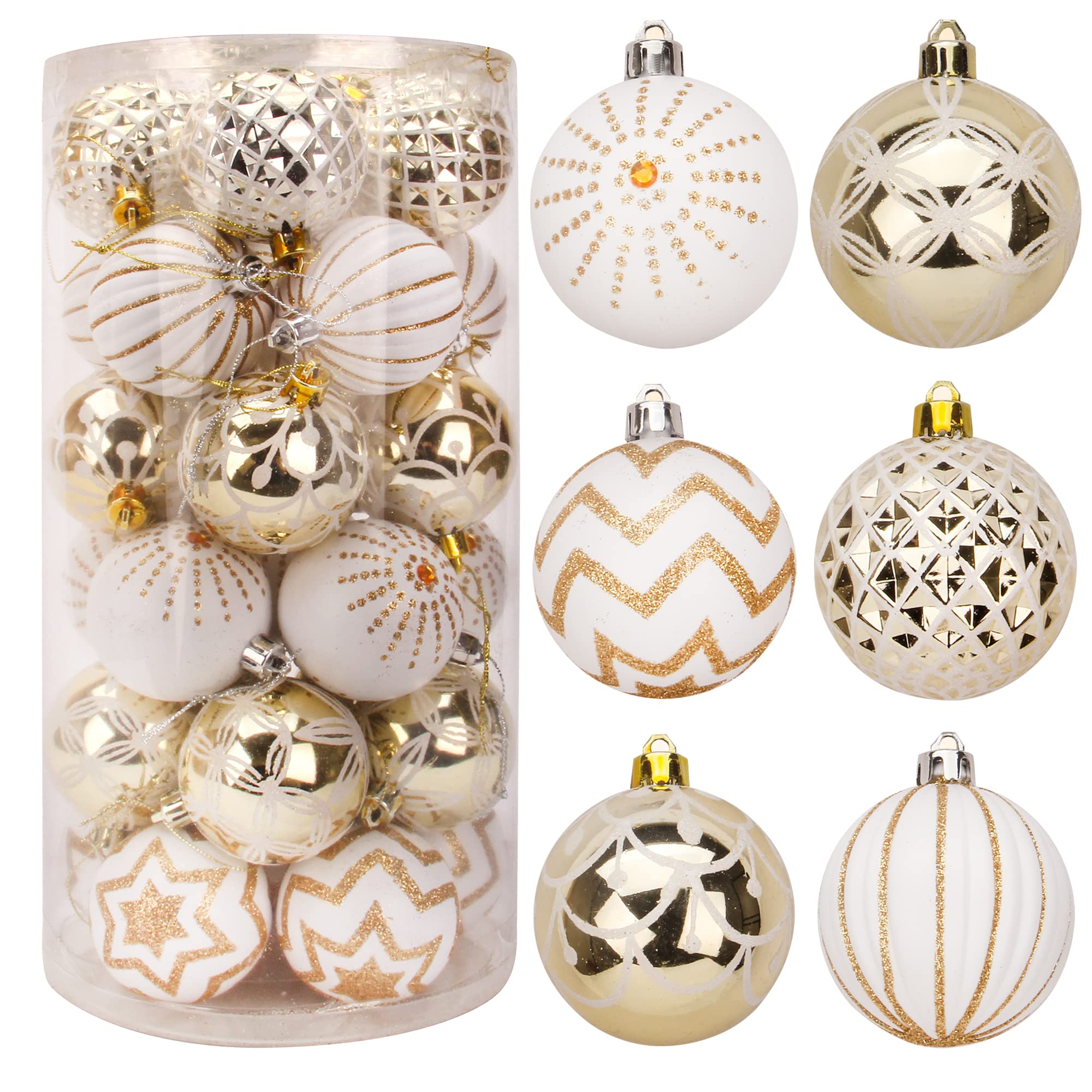 Foto 2 pulgar | Adornos Navideños Joyin, 30 Unidades, 6 Cm, Varios Diseños - Venta Internacional.