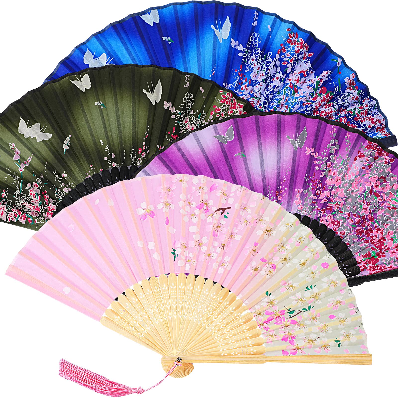 Foto 1 | Ventiladores de Mano Plegables Zonon 4 Unidades - Venta Internacional