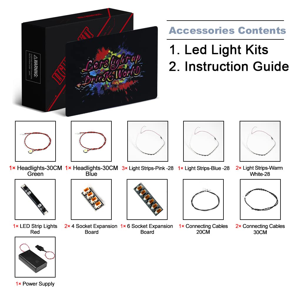 Foto 2 | Kit De Luces Led Brickbling Para Lego Avatar Toruk Makto & Tree - Venta Internacional.