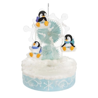 Foto 1 | Adorno Navideño Hallmark Keepsake Playful Penguins 2023 - Venta Internacional.