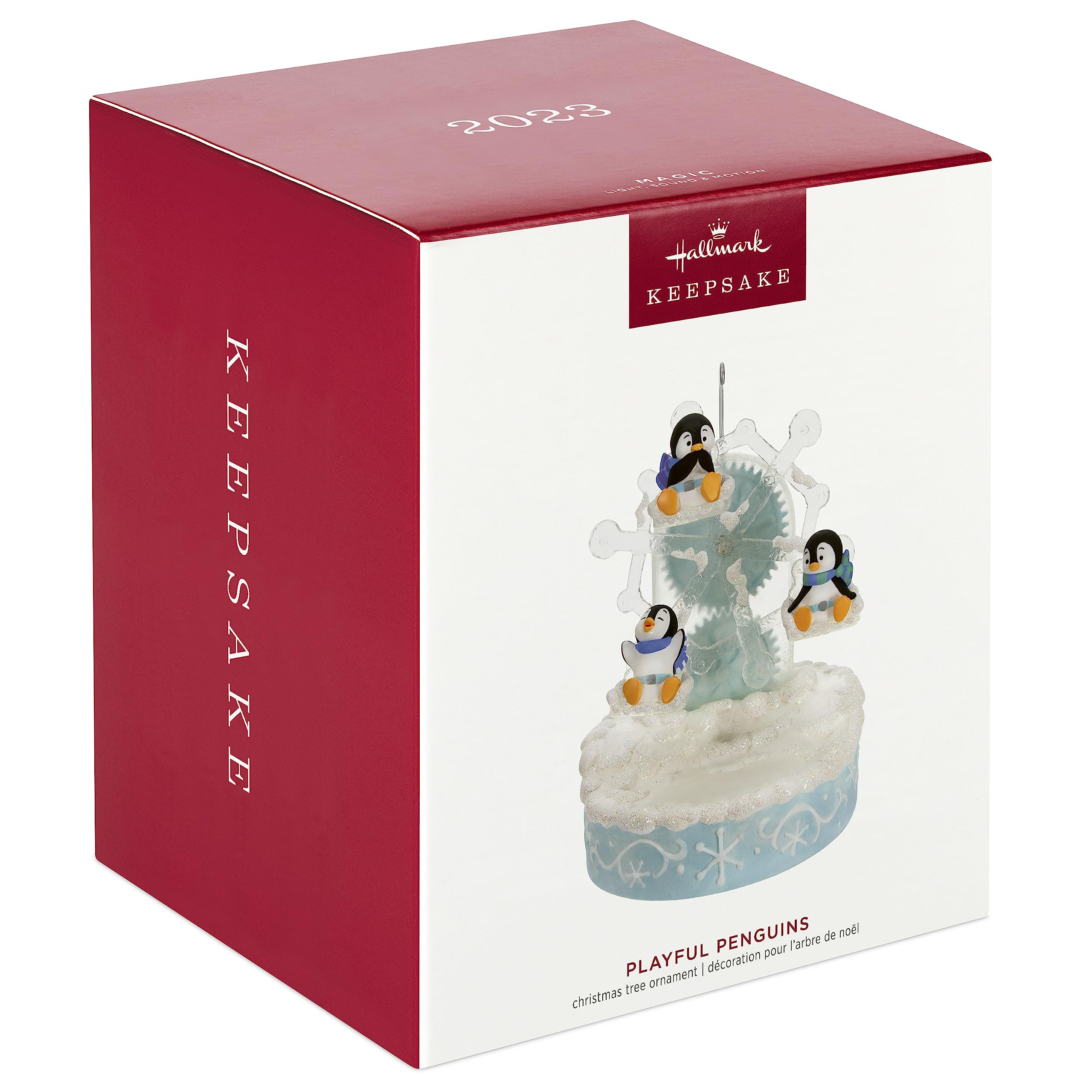Foto 4 pulgar | Adorno Navideño Hallmark Keepsake Playful Penguins 2023 - Venta Internacional.