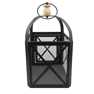 Foto 2 | Linterna Decorativa Zense Wilma De Metal Color Negro