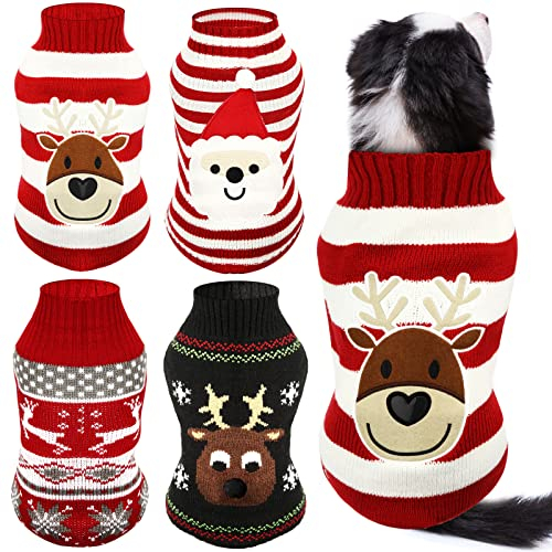 Suéteres Frienda Para Perros, Navidad, Halloween, Nieve, Pequeños, 4 Unidades - Venta Internacional.