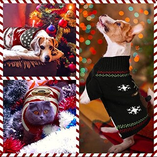 Foto 2 | Suéteres Frienda Para Perros, Navidad, Halloween, Nieve, Pequeños, 4 Unidades - Venta Internacional.