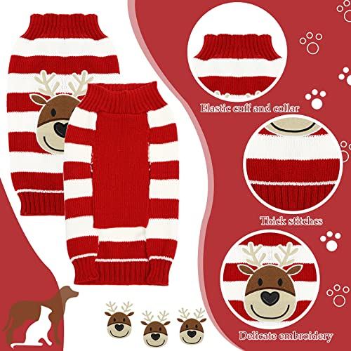 Foto 8 pulgar | Suéteres Frienda Para Perros, Navidad, Halloween, Nieve, Pequeños, 4 Unidades - Venta Internacional.