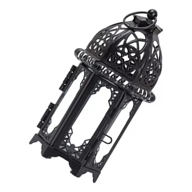 Foto 1 | Candelabro Colgante De Cristal De Viento De Hierro Y Cristal - Venta Internacional.