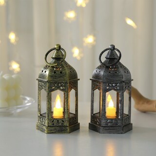 Foto 2 | Portavelas De Estilo Europeo Iron Craft Para Boda Romántica - Venta Internacional.
