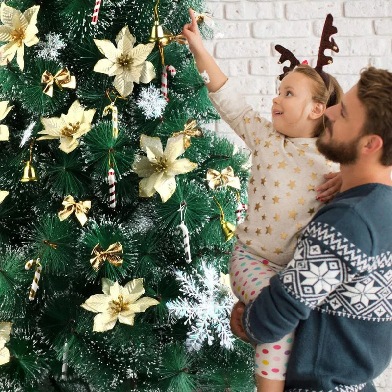 Foto 5 pulgar | Adornos Para Árbol De Navidad, 120 Piezas De Plástico Pvc - Venta Internacional.