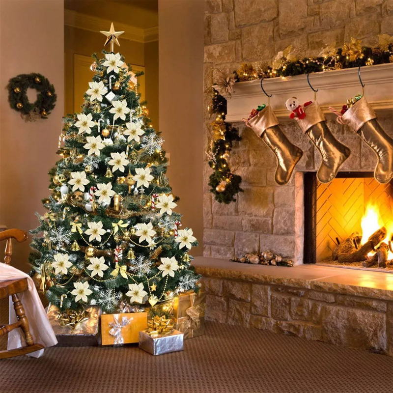 Foto 7 pulgar | Adornos Para Árbol De Navidad, 120 Piezas De Plástico Pvc - Venta Internacional.