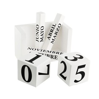 Foto 3 | Calendario de Madera Nandos el Detalle Perfecto Blanco