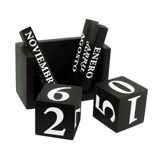 Foto 2 | Calendario de Madera Nandos el Detalle Perfecto Negro