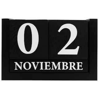 Foto 3 | Calendario de Madera Nandos el Detalle Perfecto Negro