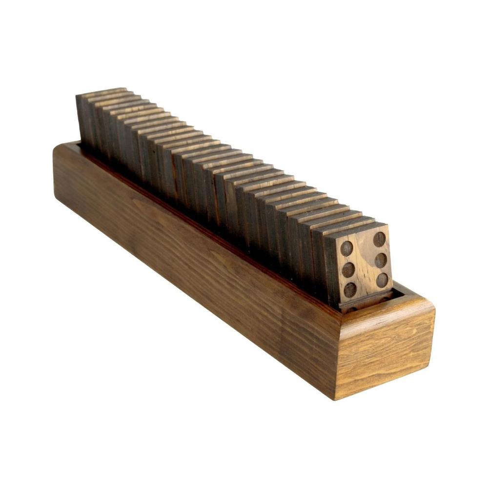 Dominó de Madera Decorativo Nandos el Detalle Perfecto Rectangular