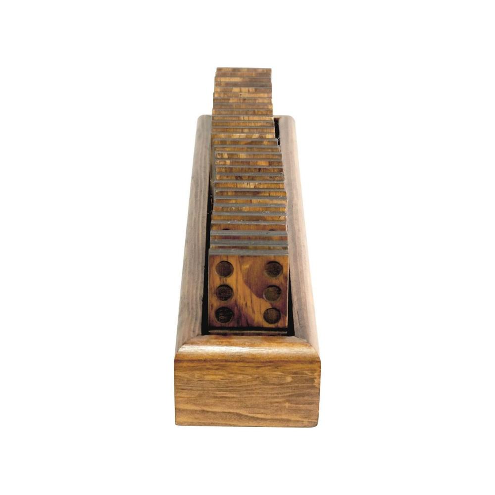 Foto 4 pulgar | Dominó de Madera Decorativo Nandos el Detalle Perfecto Rectangular