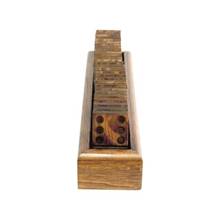 Foto 3 | Dominó de Madera Decorativo Nandos el Detalle Perfecto Rectangular