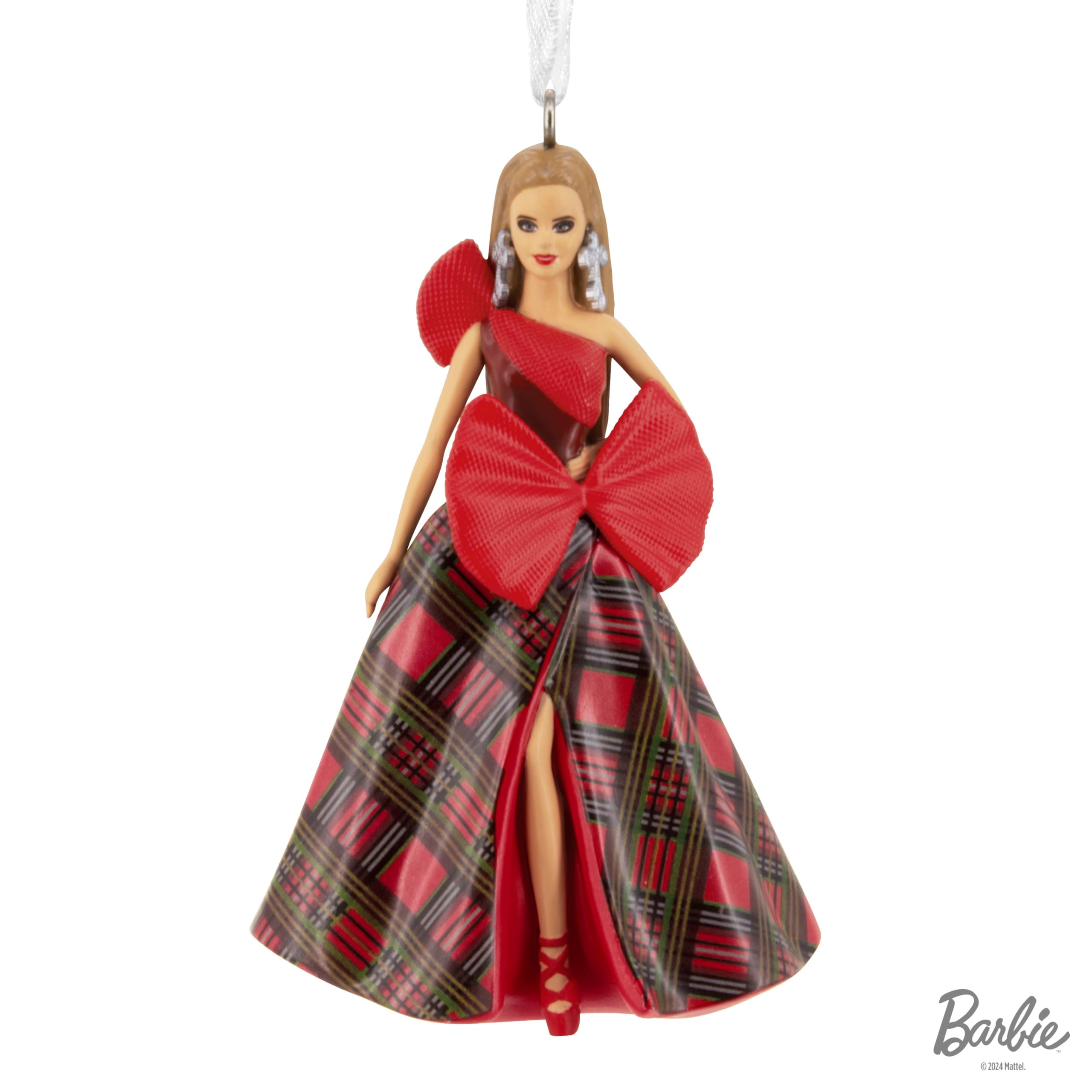 Foto 7 pulgar | Adorno Navideño Hallmark Mattel Holiday Barbie 2024 - Venta Internacional
