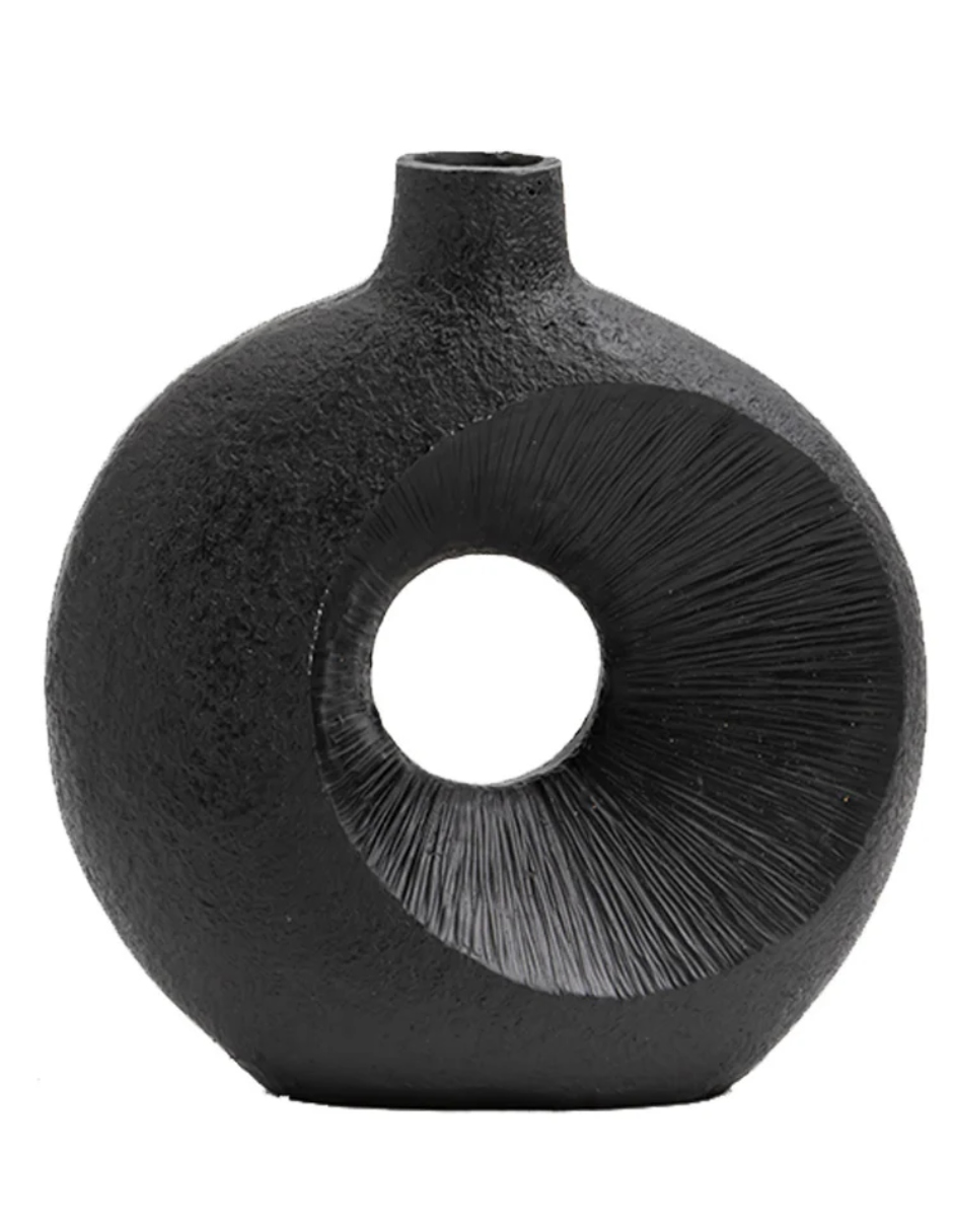 Base Decorativa Circular Color Negro