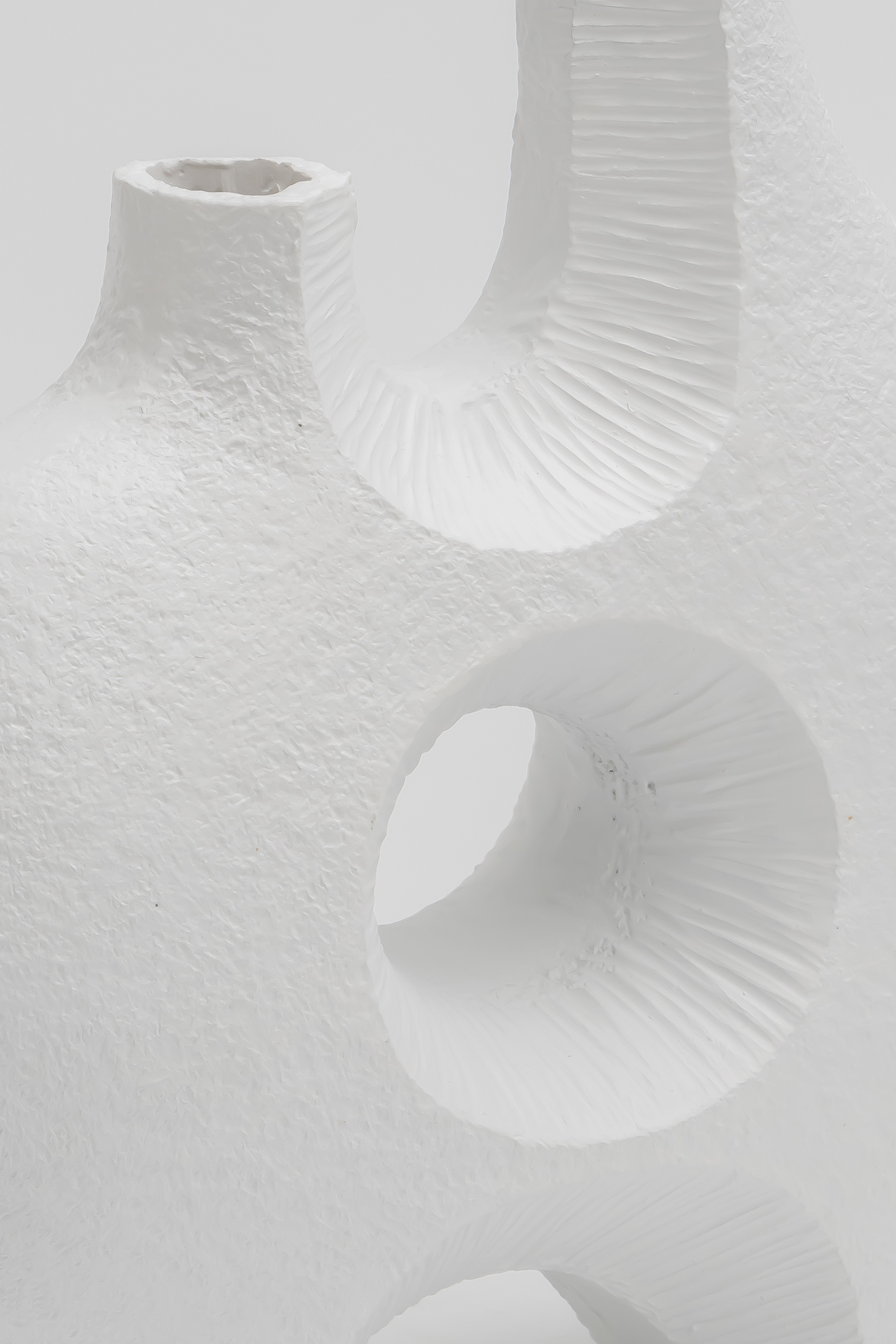 Foto 5 pulgar | Base Decorativa Color Blanco De Forma Irregular