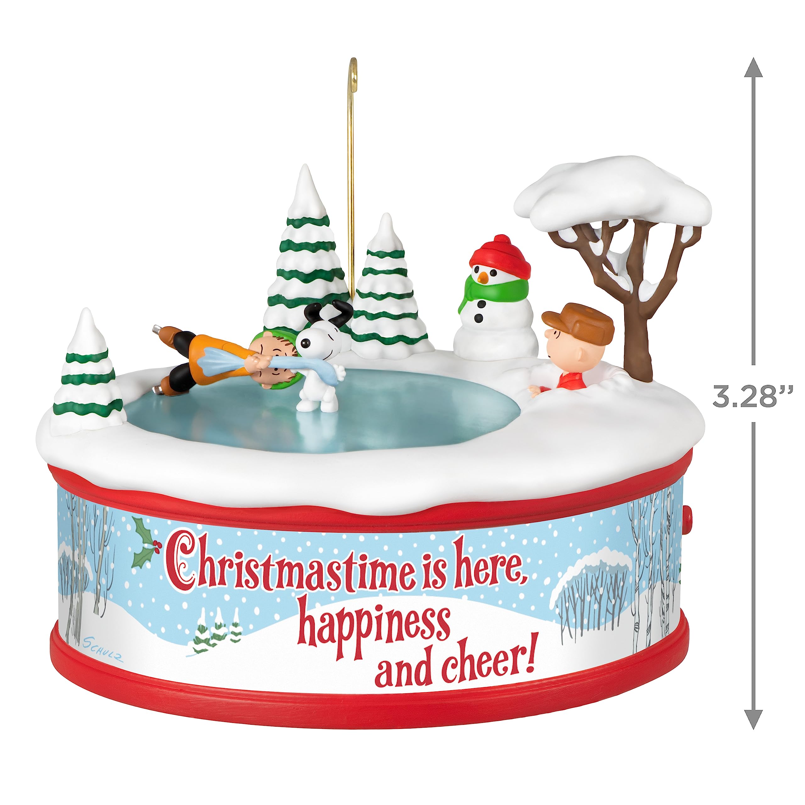 Foto 6 pulgar | Adorno Navideño Hallmark Keepsake 2023 Peanuts Gang - Venta Internacional.