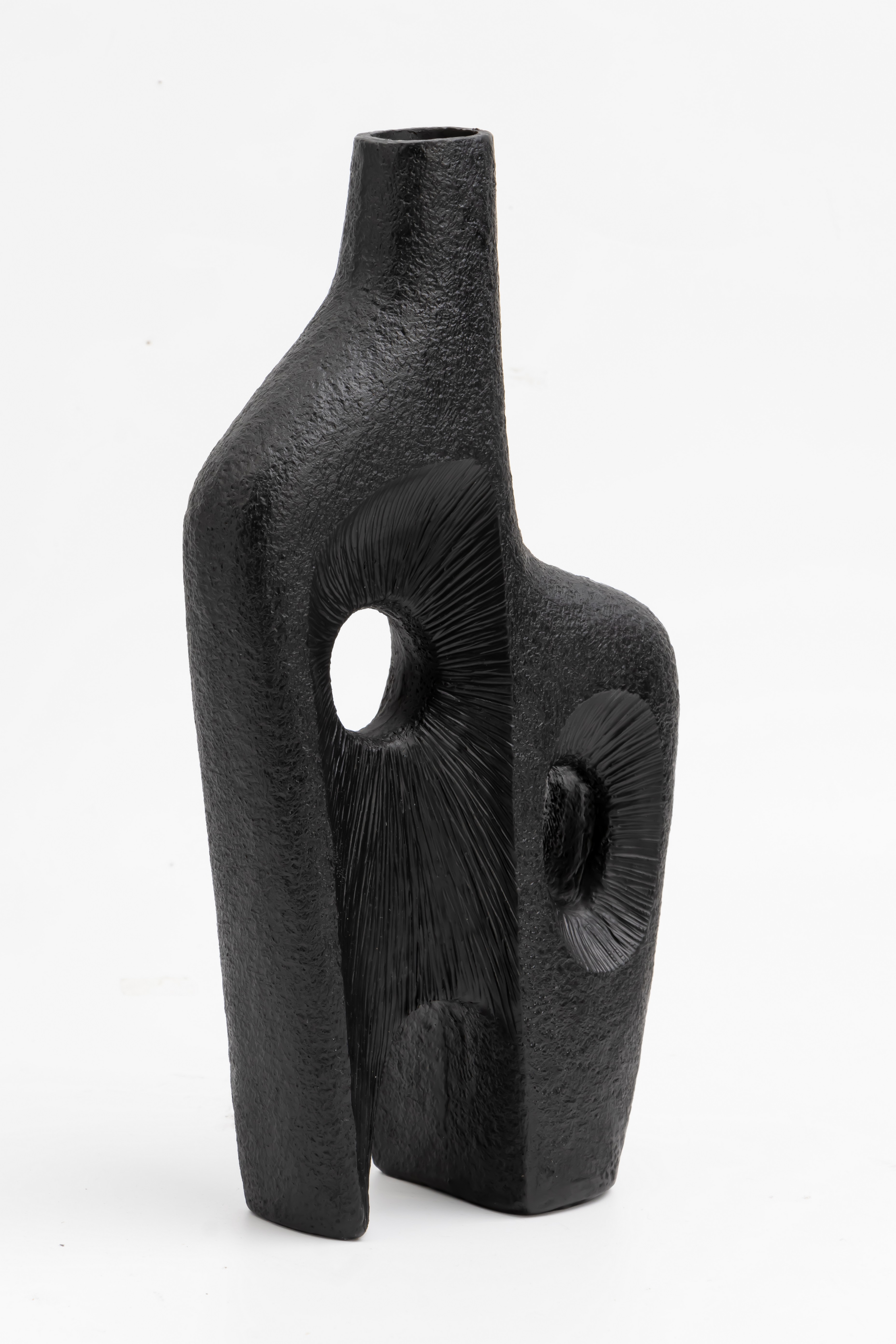 Foto 3 pulgar | Base Decorativa Color Negro De Forma Irregular
