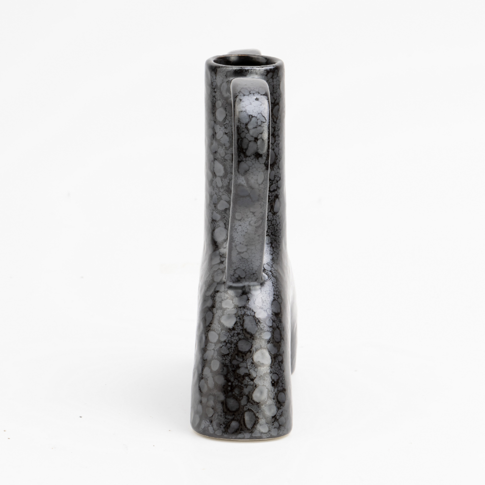 Foto 4 pulgar | Base Moteada Decorativa Color Negro Hecha En Cerámica
