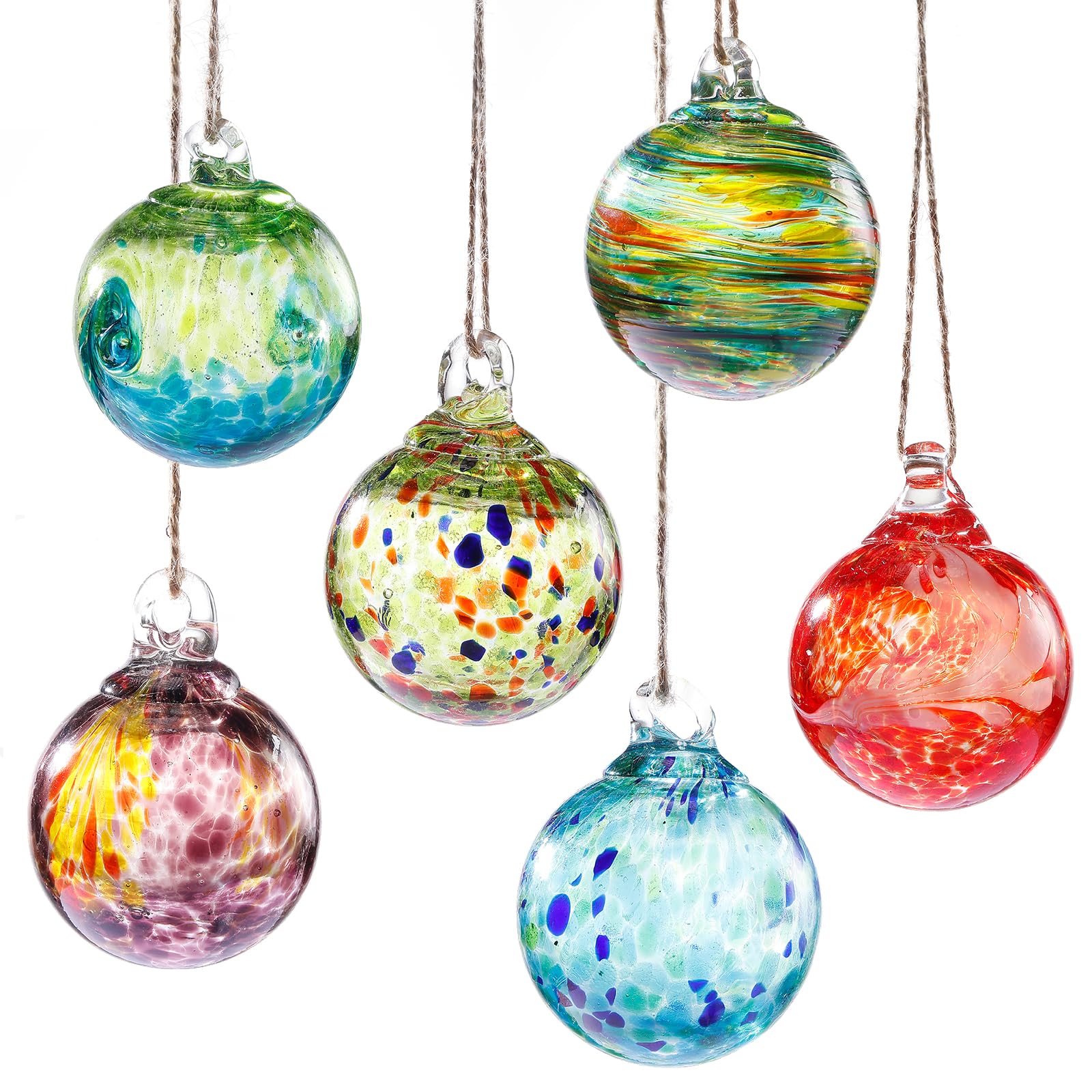 Adornos Navideños De Cristal Brightown Vintage, 6 Paquetes - Venta Internacional.
