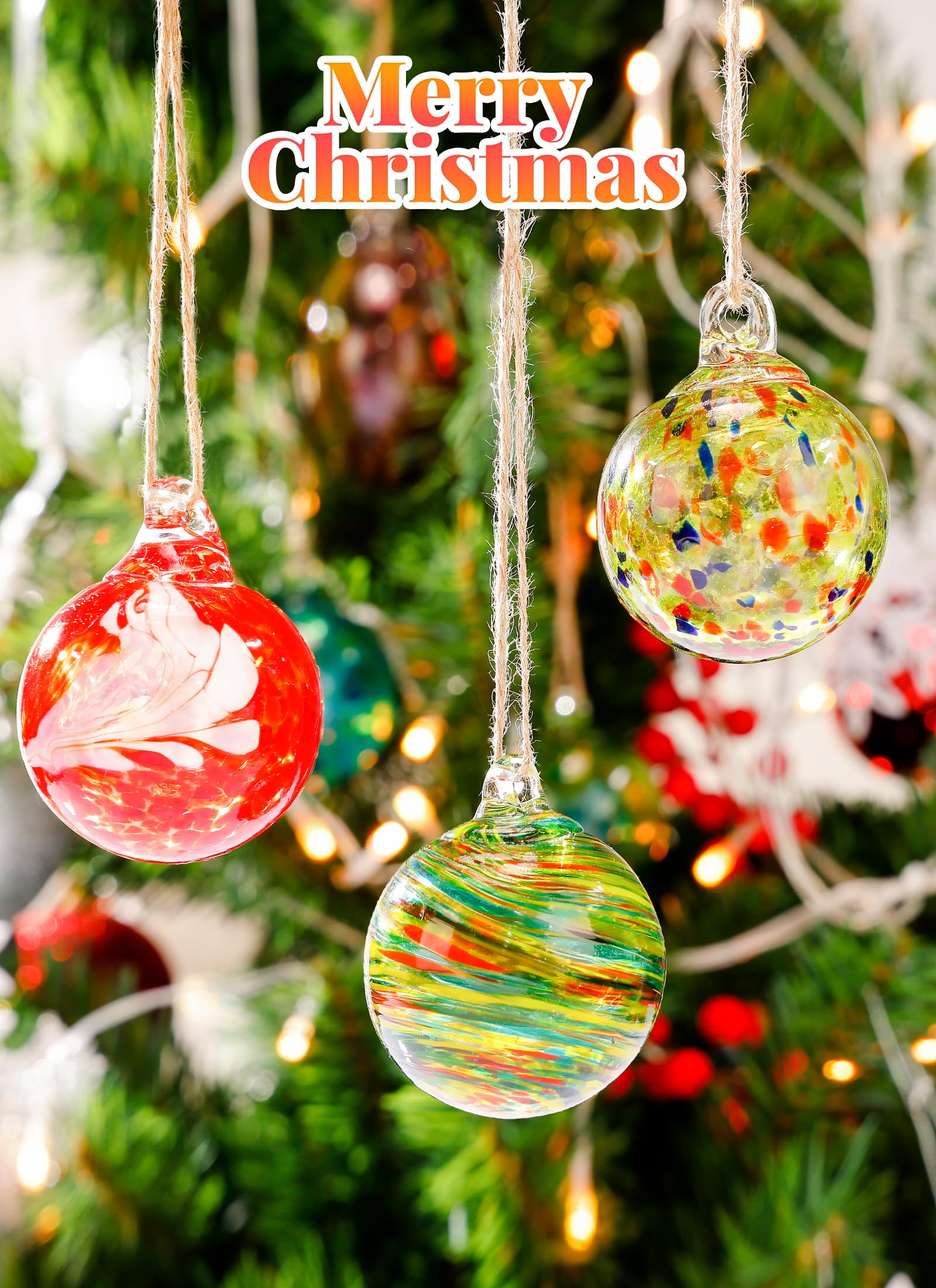 Foto 7 | Adornos Navideños De Cristal Brightown Vintage, 6 Paquetes - Venta Internacional.