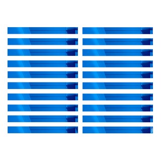 Foto 1 | Set de Líneas de Vinilo Decorativo con Acabado de Espejo de 5 X 40 Cm color Azul