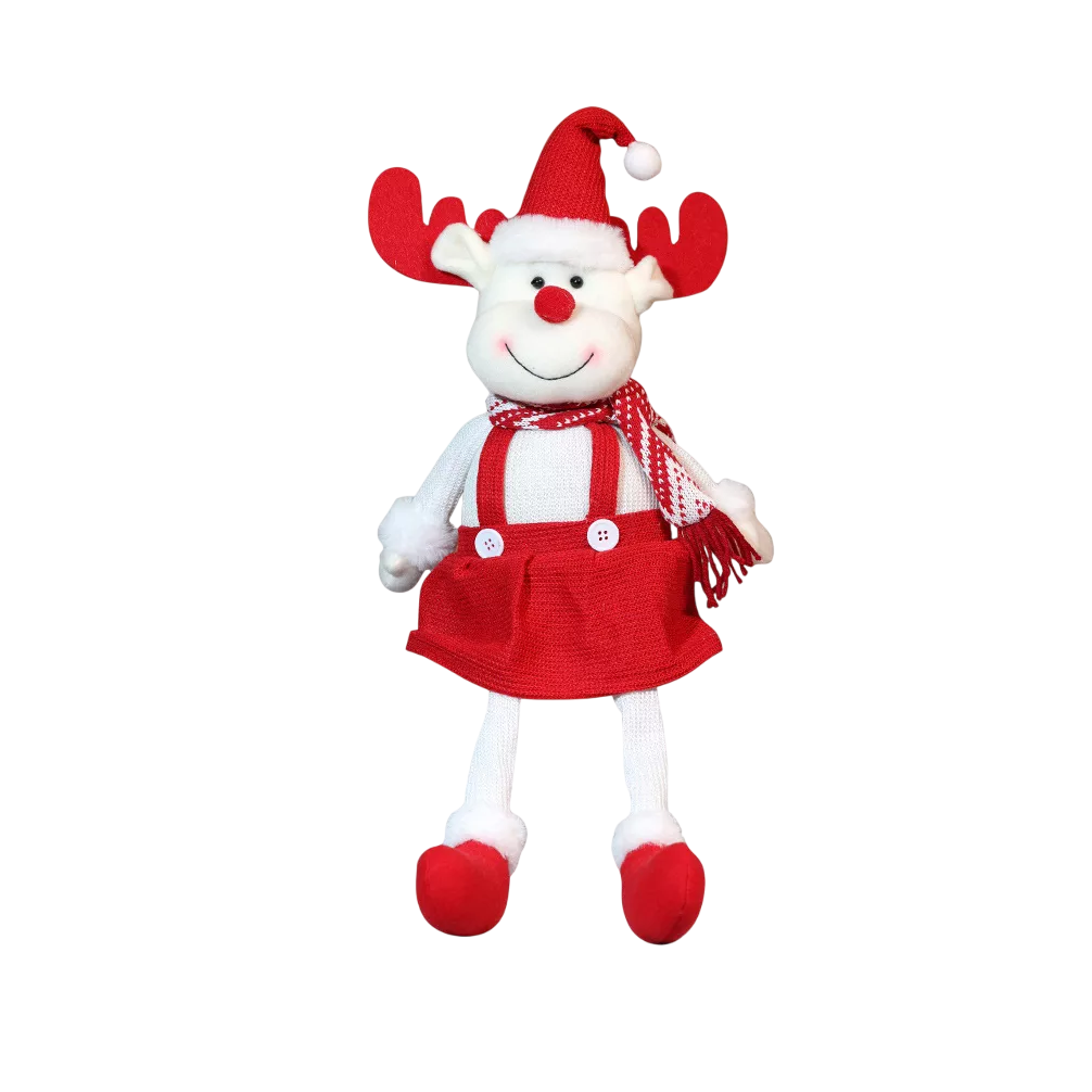 Muñeca De Navidad Adornos Regalo De Decoracion, Alce Rojo