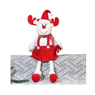 Foto 2 | Muñeca De Navidad Adornos Regalo De Decoracion, Alce Rojo