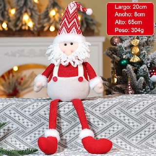 Foto 2 | Navidad Muñeca Adornos Regalo De Decoracion Navidad Papa Noel