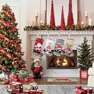 Foto 4 | 4pz Botas Navidad Para Colgar Para Decoración Arbol Navideña Colores