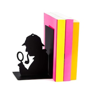 Foto 5 | Sujeta Libros De Sherlock Color Negro