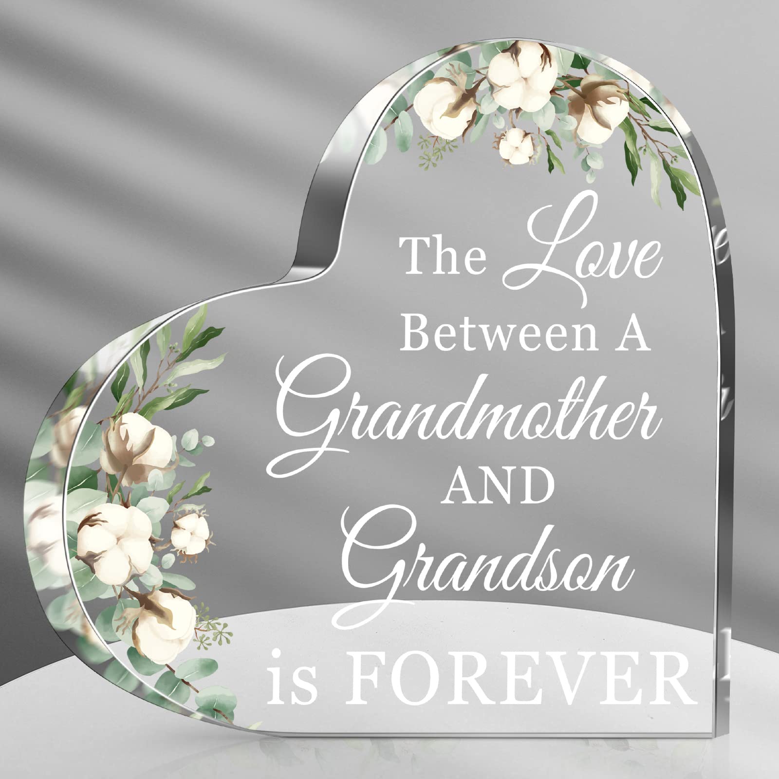 Letrero Decorativo Acrílico Para Abuela, Regalo De Navidad De Jetec Grandma - Venta Internacional.