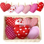 Adornos Colgantes Para El Día De San Valentín En Forma De Corazón (12 Unidades) - Venta Internacional.