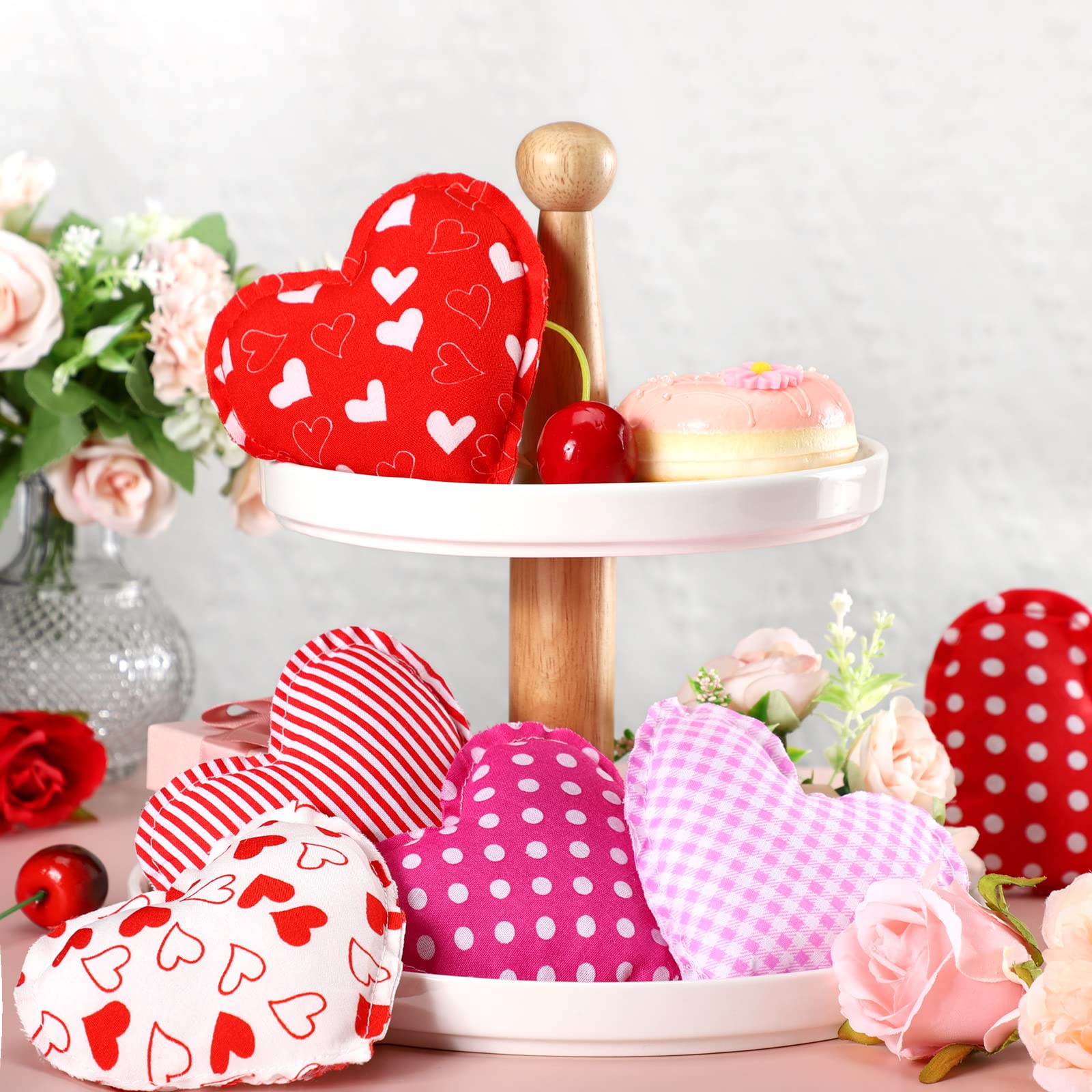 Foto 3 | Adornos Colgantes Para El Día De San Valentín En Forma De Corazón (12 Unidades) - Venta Internacional.