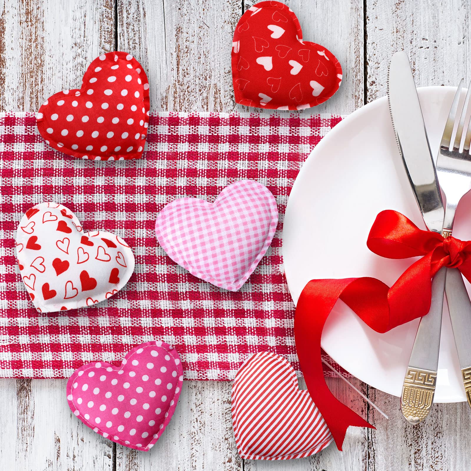 Foto 4 | Adornos Colgantes Para El Día De San Valentín En Forma De Corazón (12 Unidades) - Venta Internacional.