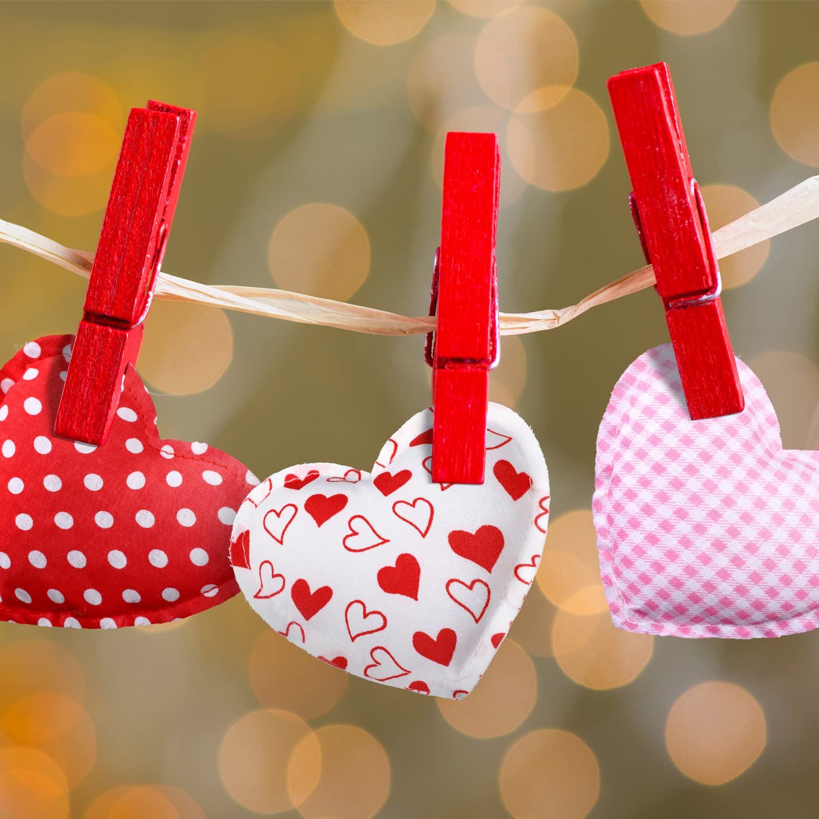 Foto 5 | Adornos Colgantes Para El Día De San Valentín En Forma De Corazón (12 Unidades) - Venta Internacional.