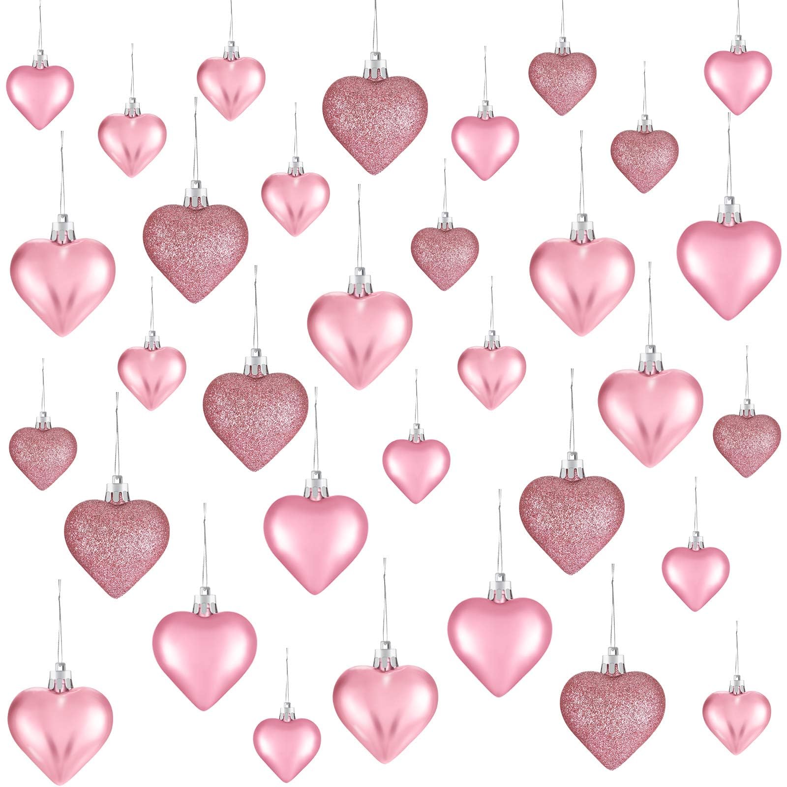 Foto 2 pulgar | Adornos Skylety Para El Día De San Valentín En Forma De Corazón, 30 Piezas, 2 Tamaños - Venta Internacional.