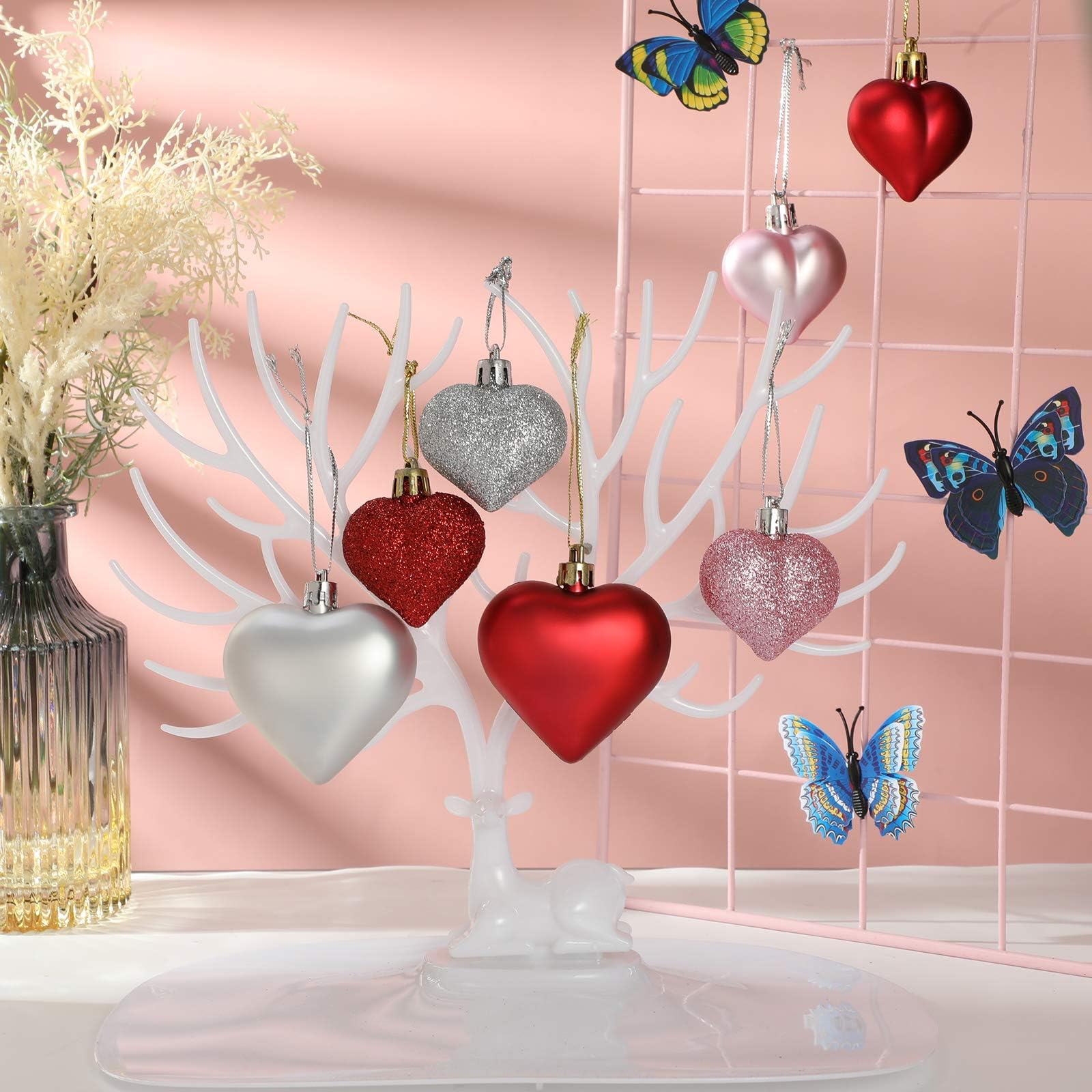 Foto 5 pulgar | Adornos Skylety Para El Día De San Valentín En Forma De Corazón, 30 Piezas, 2 Tamaños - Venta Internacional.
