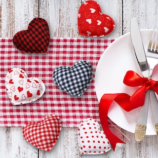 Foto 6 | Adornos Colgantes De Tela Con Forma De Corazón Para Tatuajes, 10 Cm, 12 Piezas - Venta Internacional.