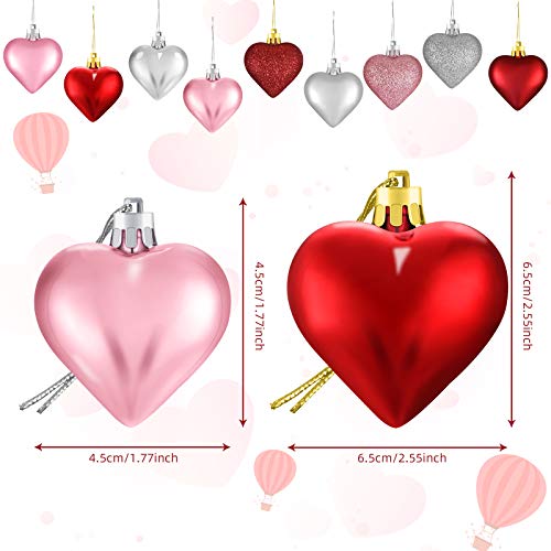 Foto 3 pulgar | Adornos En Forma De Corazón Para El Día De San Valentín Skylety, 30 Piezas, Multicolor - Venta Internacional.